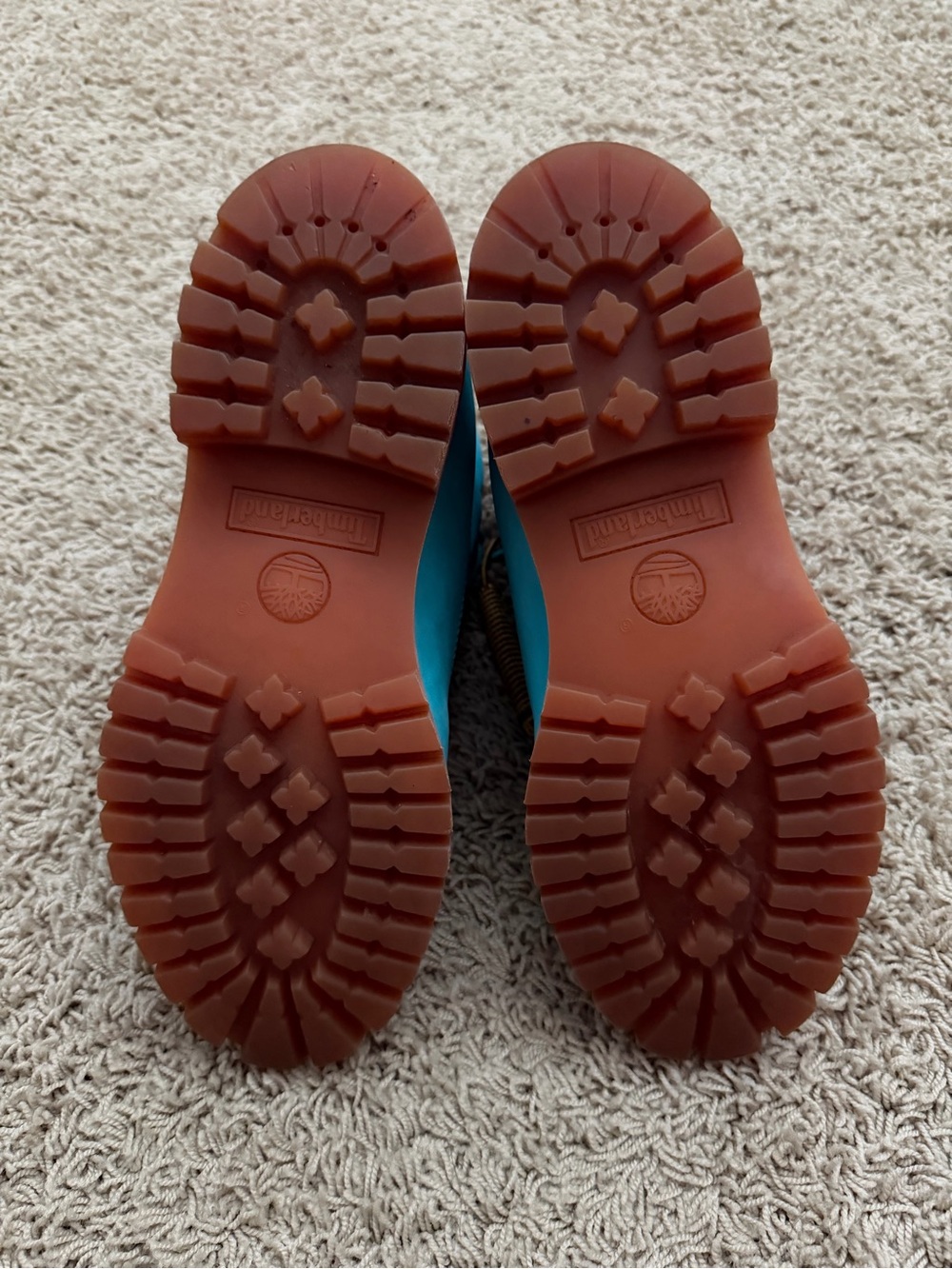 Wale x Villa x 6 Inch Timberland Boot 'The Gift Box' Turquoise US Mens Size 8 - Picture 9 of 9